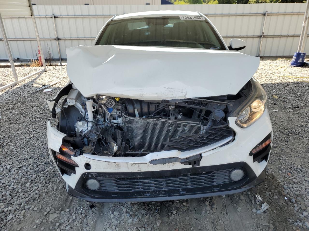 2021 KIA Forte VIN 3KPF24AD0ME265656 Copart auction photo, rear end / front end damage thumbnail 5