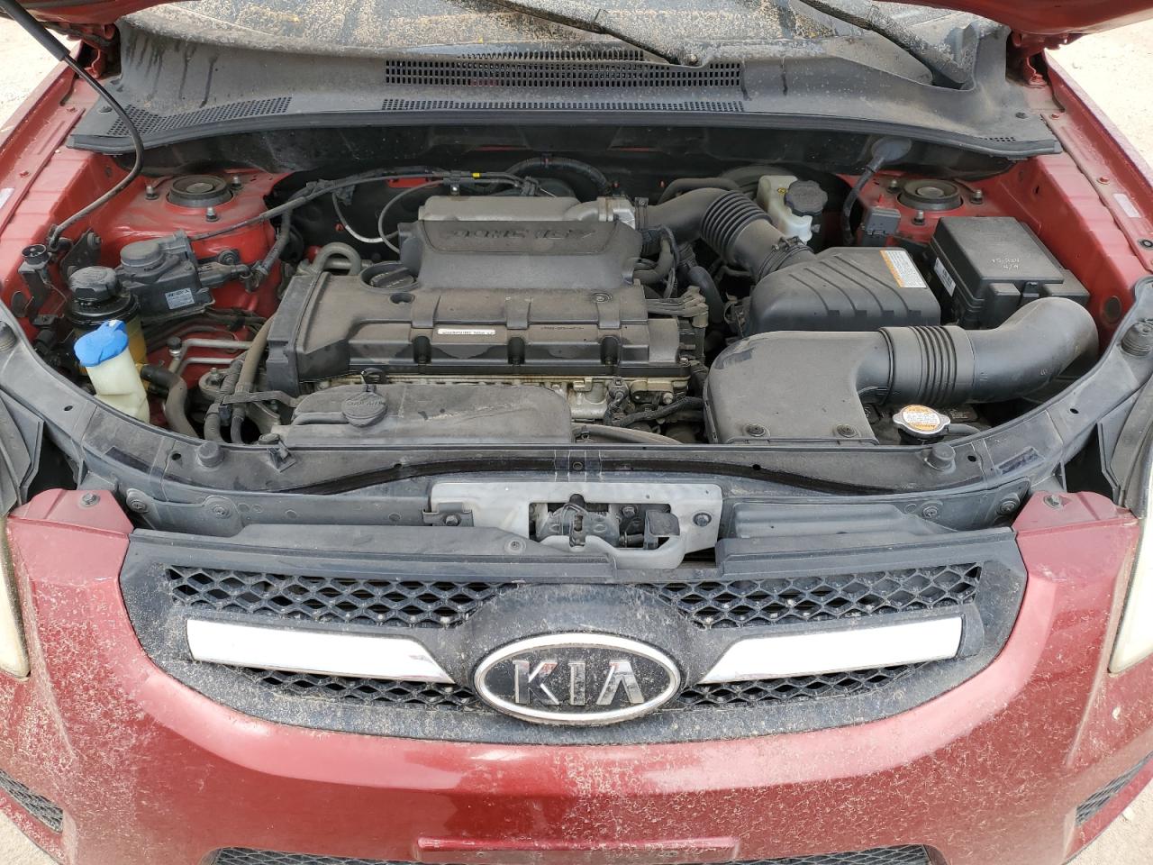 2009 KIA Sportage VIN KNDJF724197558052 Copart auction photo, vandalism damage thumbnail 13