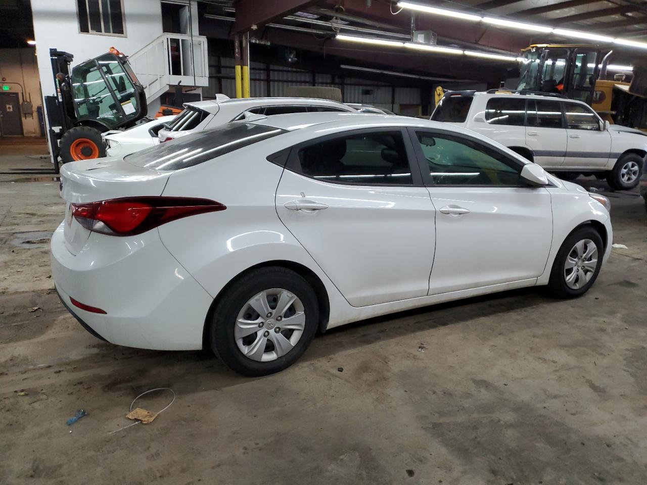 2016 Hyundai Elantra VIN 5NPDH4AE3GH734530 Copart auction photo, all over damage thumbnail 3