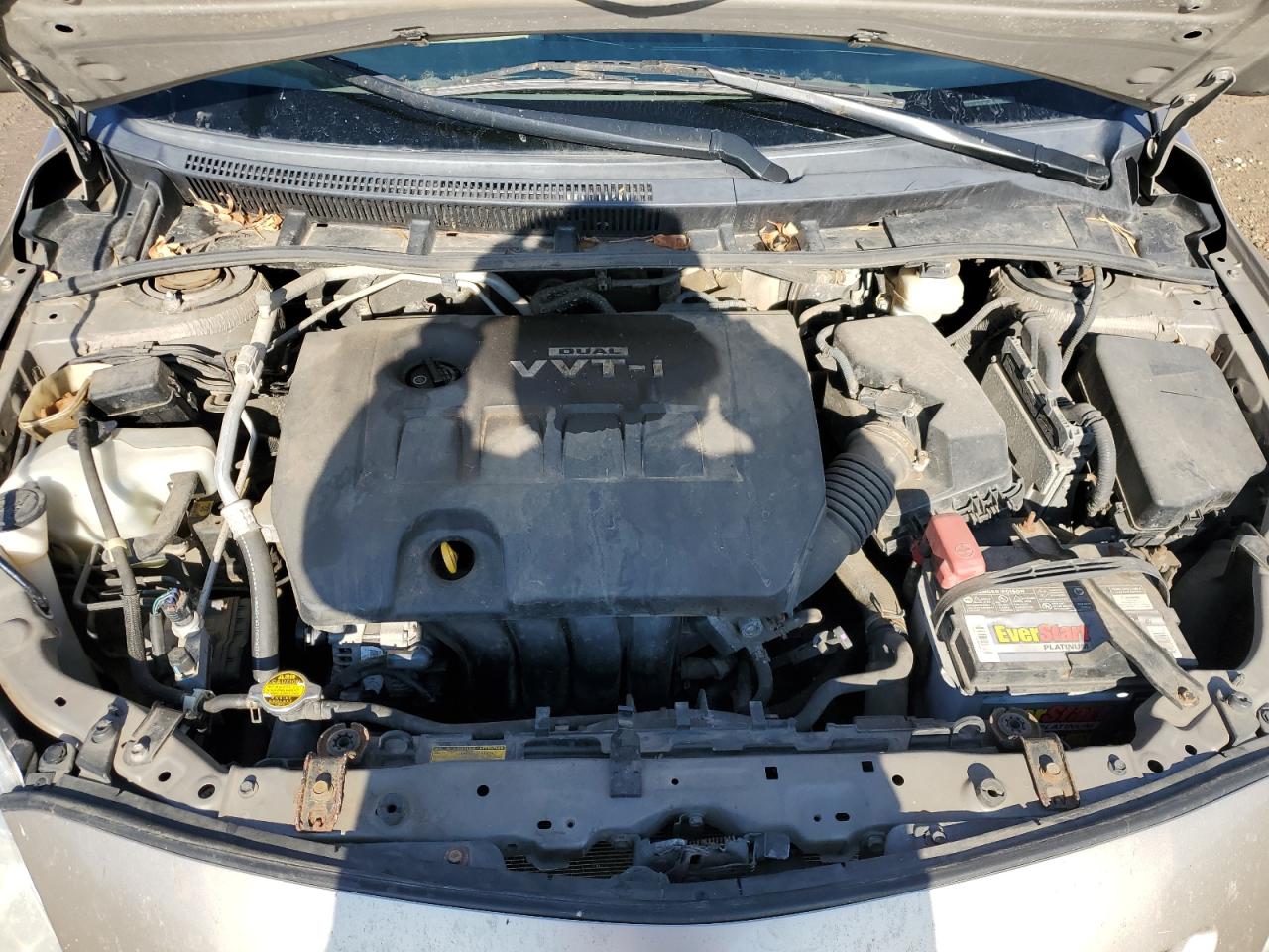 2009 Toyota Corolla VIN 1NXBU40E49Z109451 Copart auction photo, side / hail damage thumbnail 11