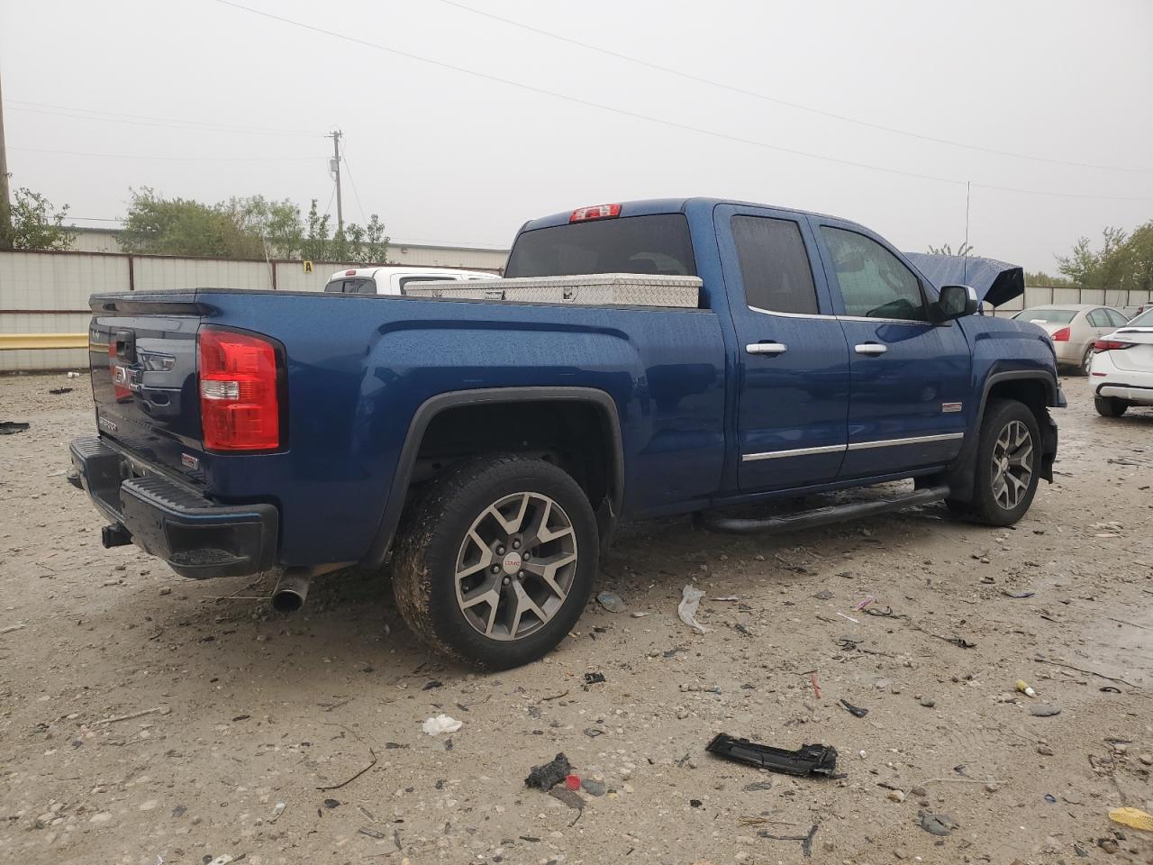 2015 GMC Sierra VIN 1GTV2UEH9FZ308522 Copart auction photo, front end damage thumbnail 3