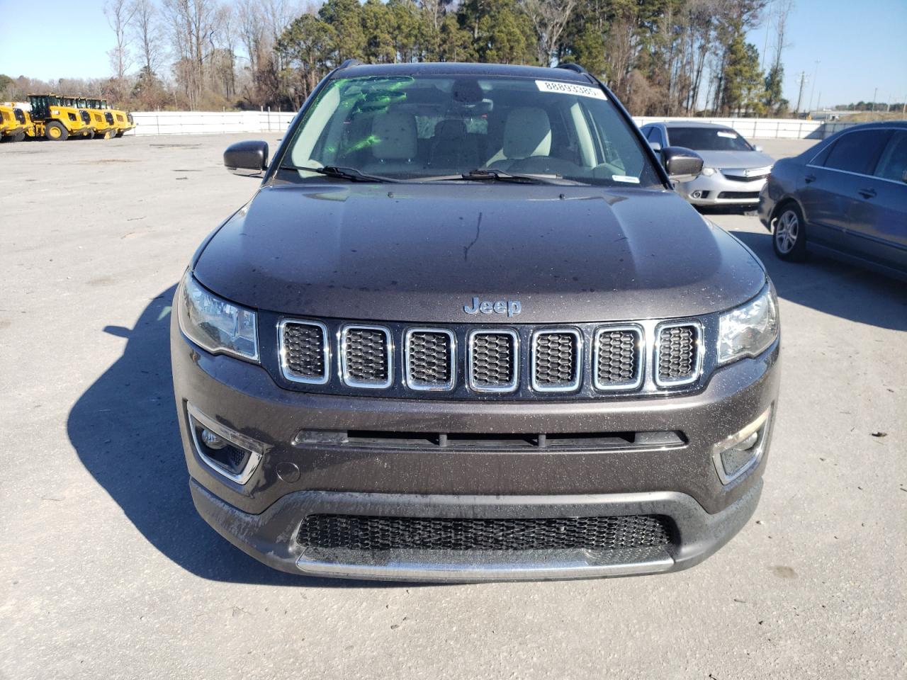 2018 Jeep Compass VIN 3C4NJDCB8JT175611 Copart auction photo, rear end / frame damage damage thumbnail 5