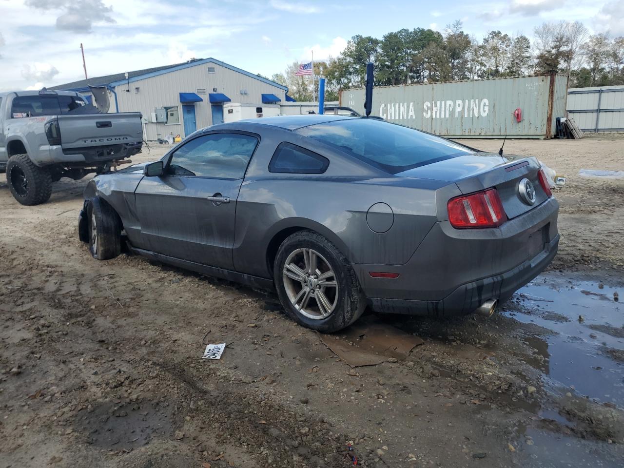 2010 Ford Mustang VIN 1ZVBP8AN3A5131728 Copart auction photo, rollover damage thumbnail 2