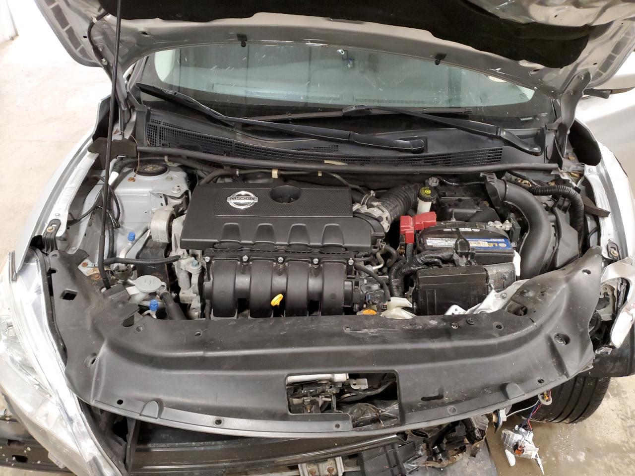 2013 Nissan Sentra VIN 3N1AB7AP0DL667830 Copart auction photo, front end damage thumbnail 11