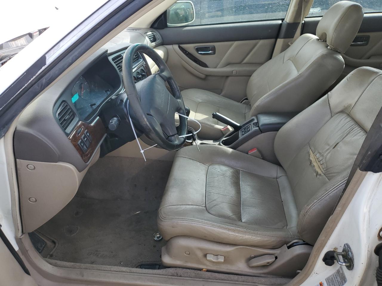 2000 Subaru Legacy VIN 4S3BH6863Y6658188 Copart auction photo, vandalism damage thumbnail 7