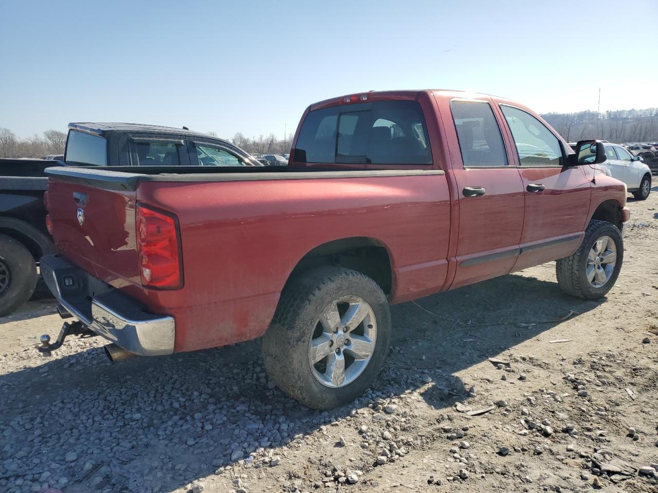 2007 Dodge RAM VIN 1D7HU18227S120762 Copart auction photo, hail / minor dent/scratches damage thumbnail 3