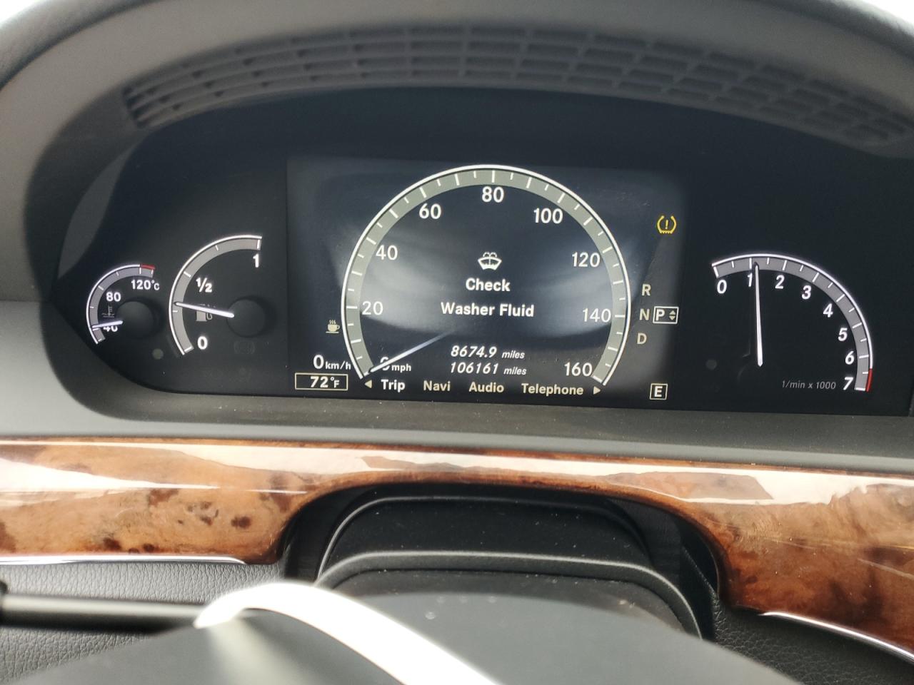 2011 Mercedes-Benz S-klasse VIN WDDNG8GB8BA373720 Copart auction photo, vandalism damage thumbnail 9