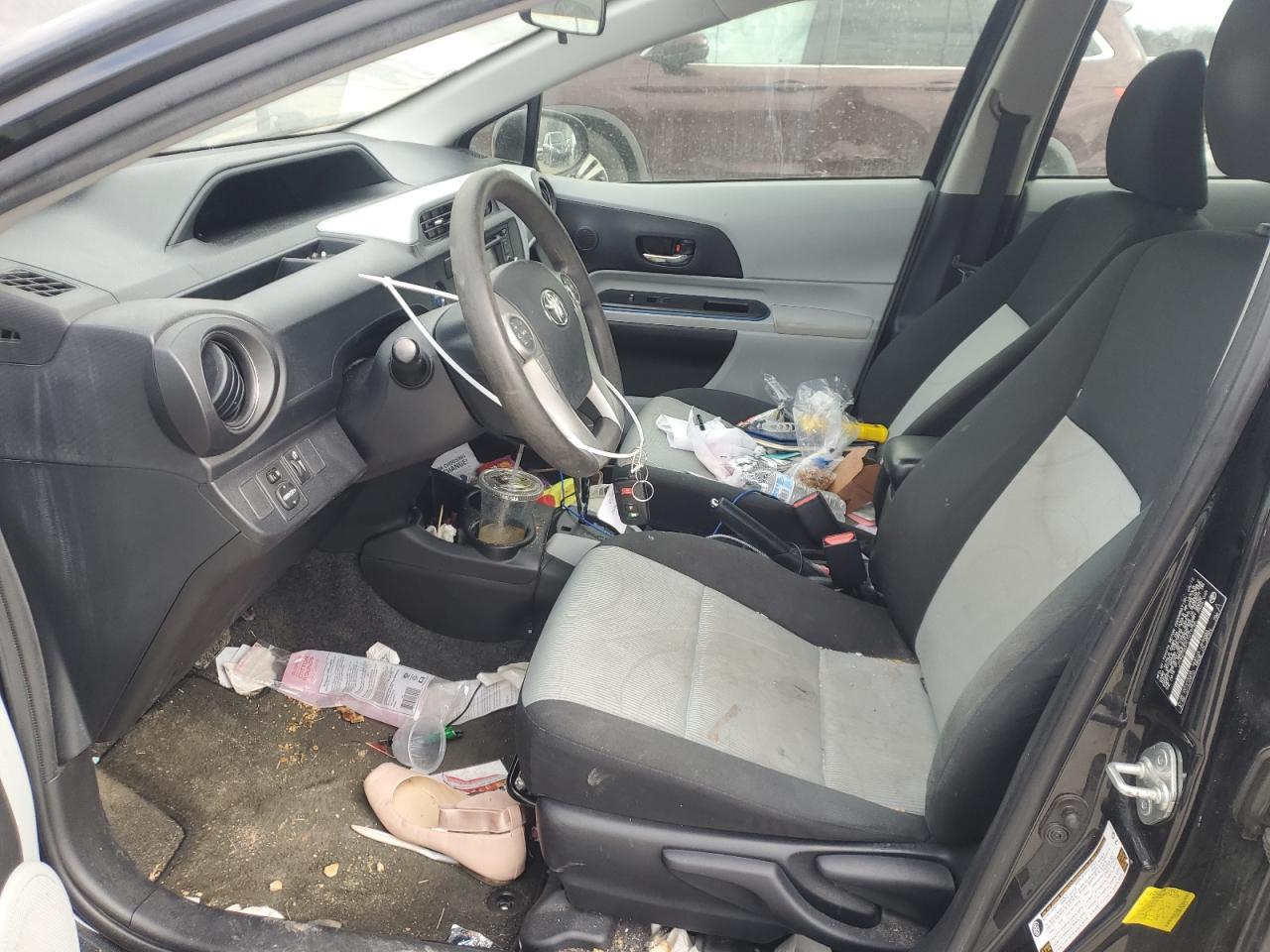 2012 Toyota Prius VIN JTDKDTB3XC1019756 Copart auction photo, front end / minor dent/scratches damage thumbnail 7