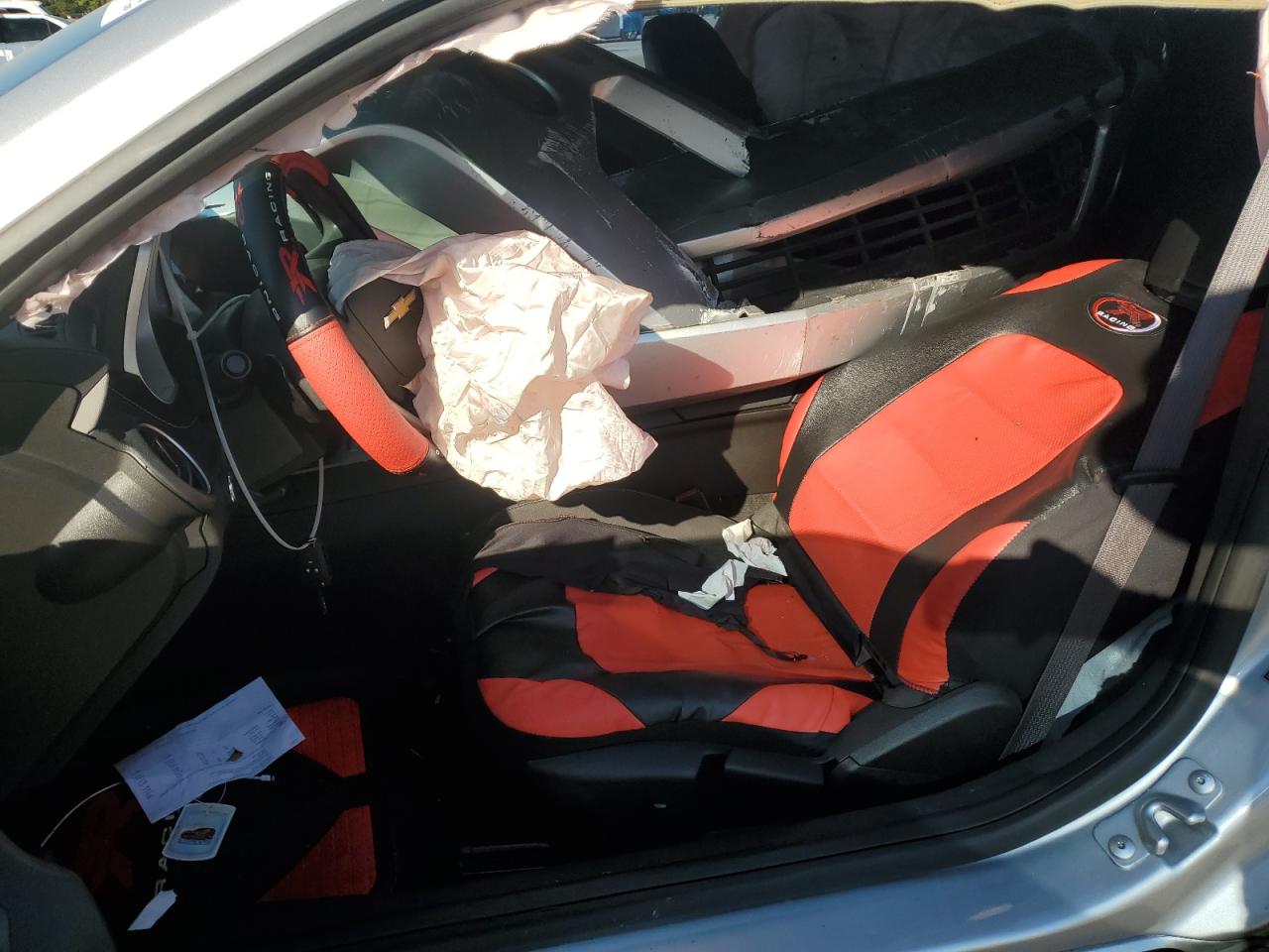 2015 Chevrolet Camaro VIN 2G1FB1E3XF9210528 Copart auction photo, front end / rear end damage thumbnail 7