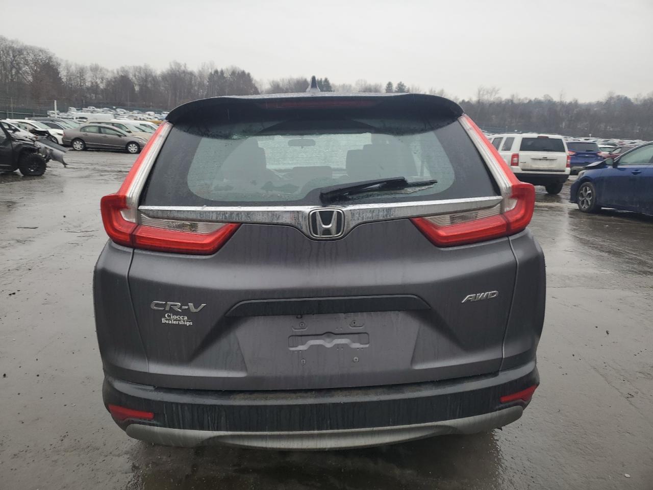2017 Honda CR-V VIN 2HKRW6H32HH202120 Copart auction photo, all over / undercarriage damage thumbnail 6