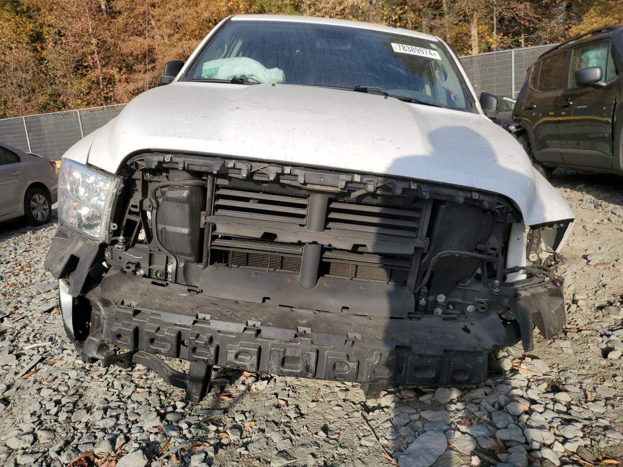 2018 RAM 1500 VIN 3C6RR7KT8JG228099 Copart auction photo, front end / undercarriage damage thumbnail 5