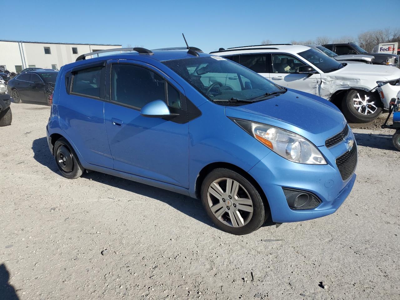 2015 Chevrolet Spark VIN KL8CD6S99FC751789 Copart auction photo, rear end / minor dent/scratches damage thumbnail 4