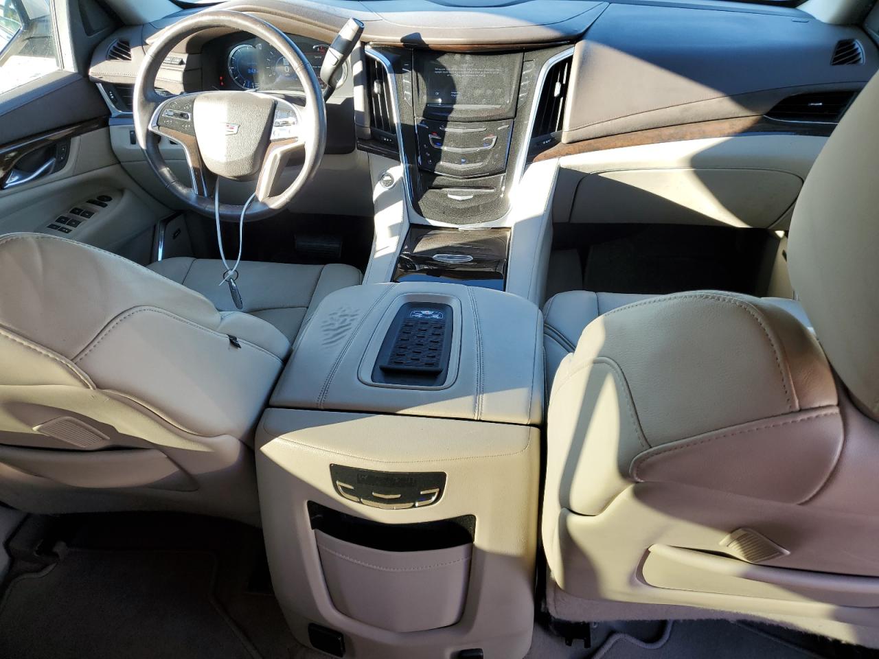 2017 Cadillac Escalade VIN 1GYS3CKJ8HR276368 Copart auction photo, front end / rear end damage thumbnail 8