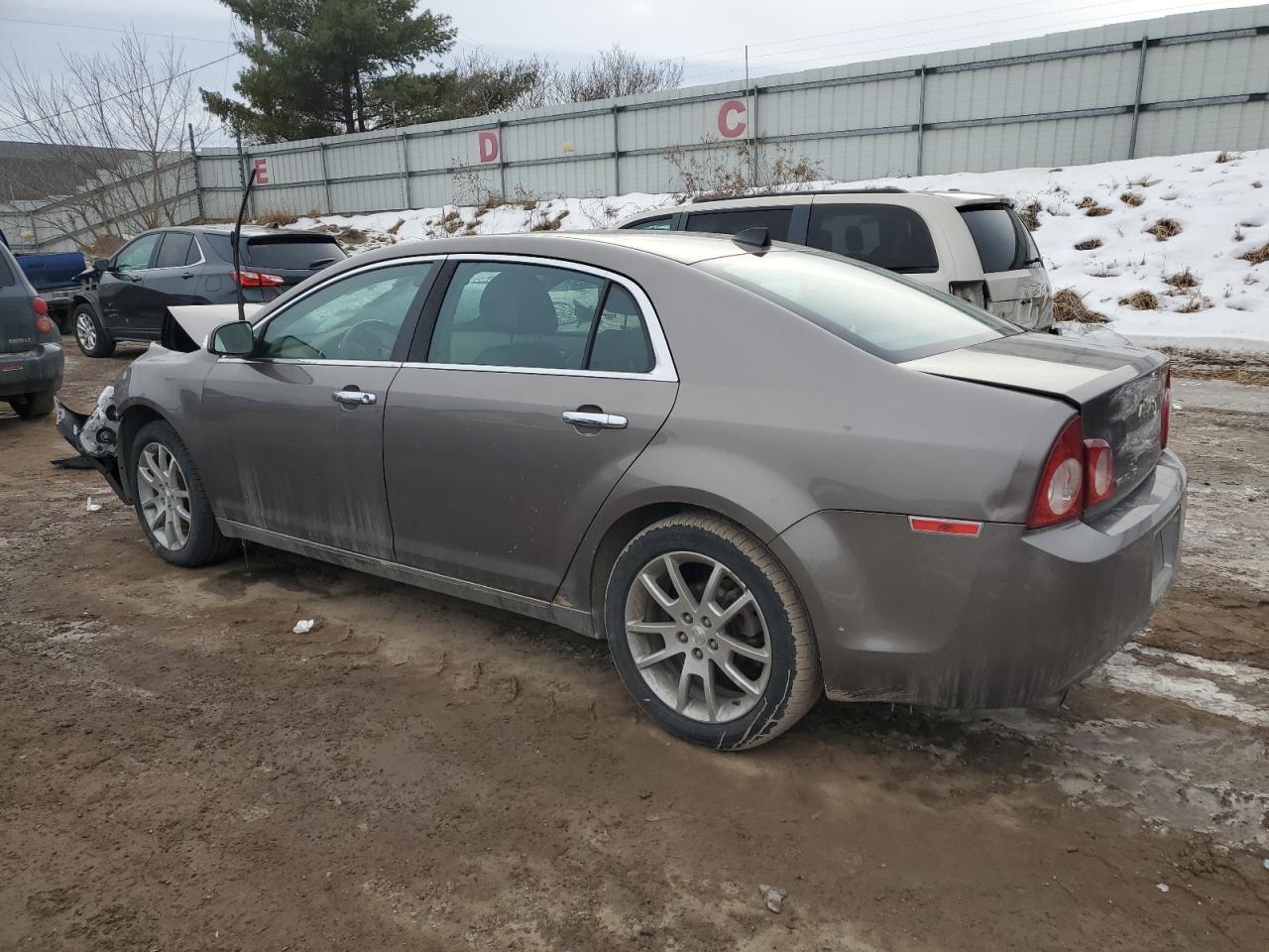 2012 Chevrolet Malibu VIN 1G1ZE5E00CF204385 Copart auction photo, front end / mechanical damage thumbnail 2