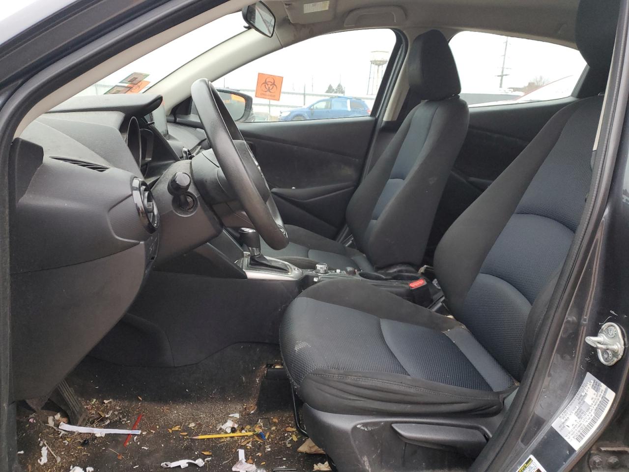 2019 Toyota Yaris VIN 3MYDLBYV5KY525120 Copart auction photo, front end damage thumbnail 7