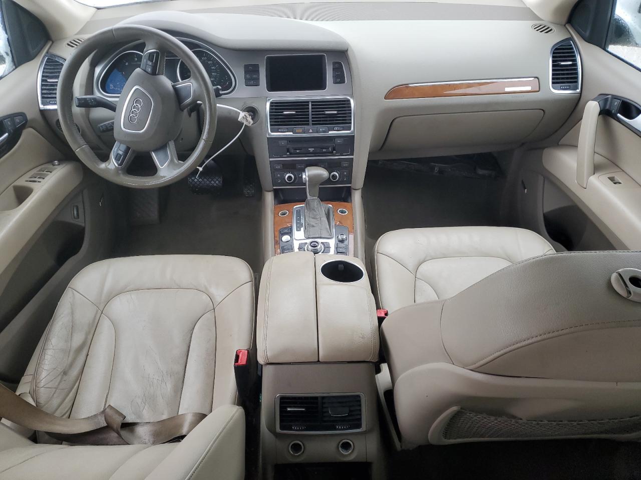 2014 Audi Q7 VIN WA1LMAFEXED013908 Copart auction photo, rear end / undercarriage damage thumbnail 8