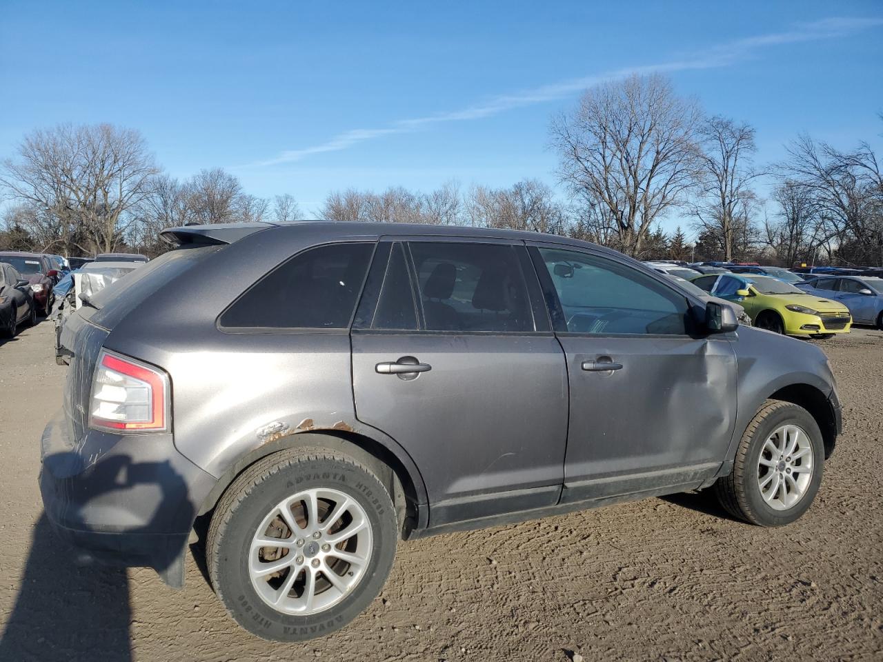 2009 Ford Edge VIN 2FMDK38C39BA35120 Copart auction photo, all over damage thumbnail 3