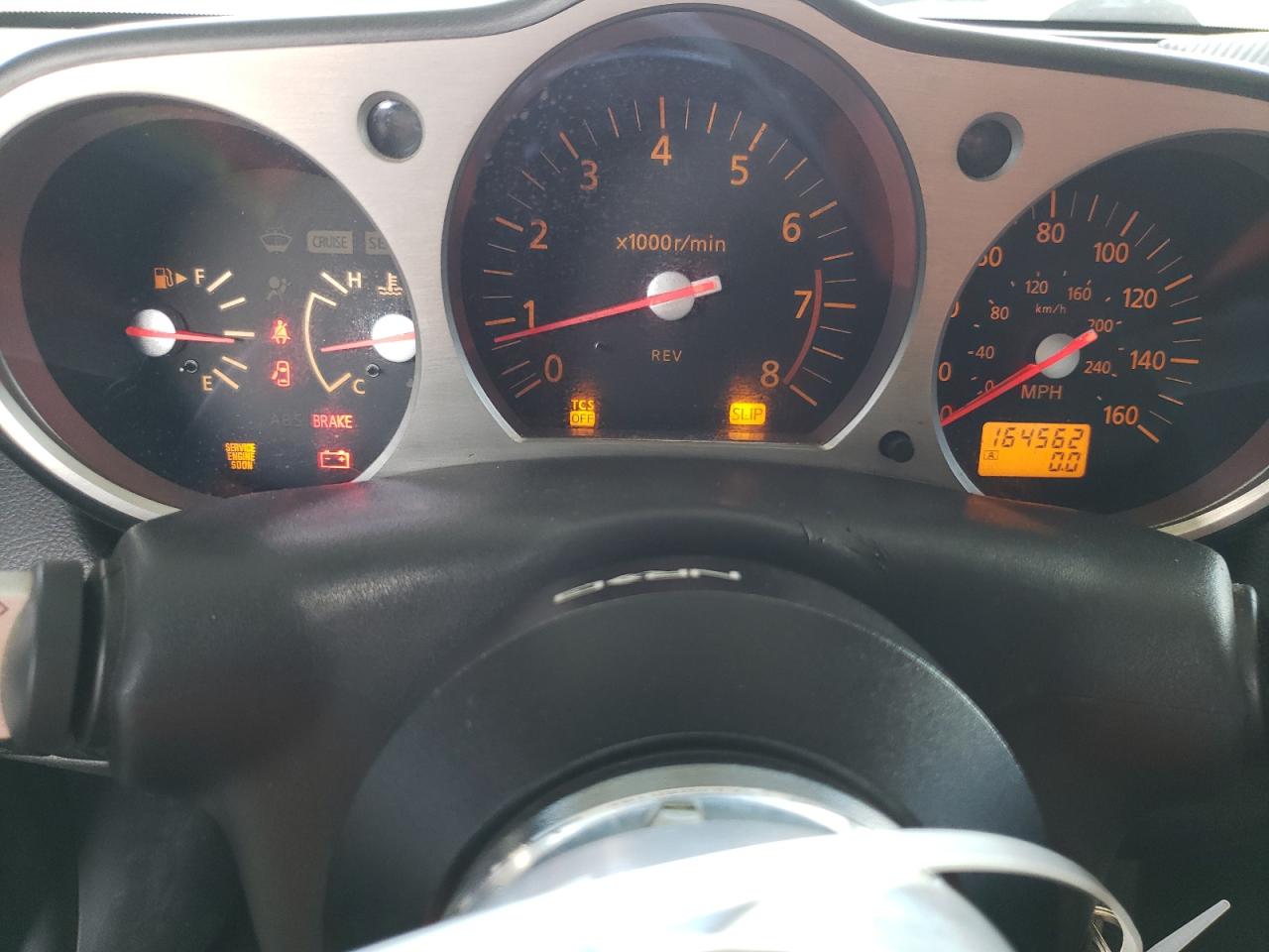 2004 Nissan 350Z VIN JN1AZ34E34T063926 Copart auction photo, front end damage thumbnail 9
