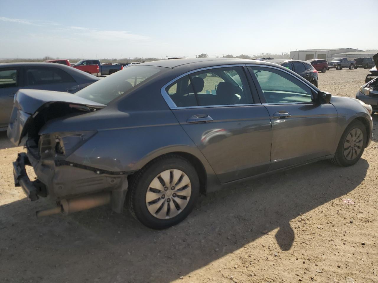 2009 Honda Accord VIN JHMCP26309C003951 Copart auction photo, rear end / hail damage thumbnail 3