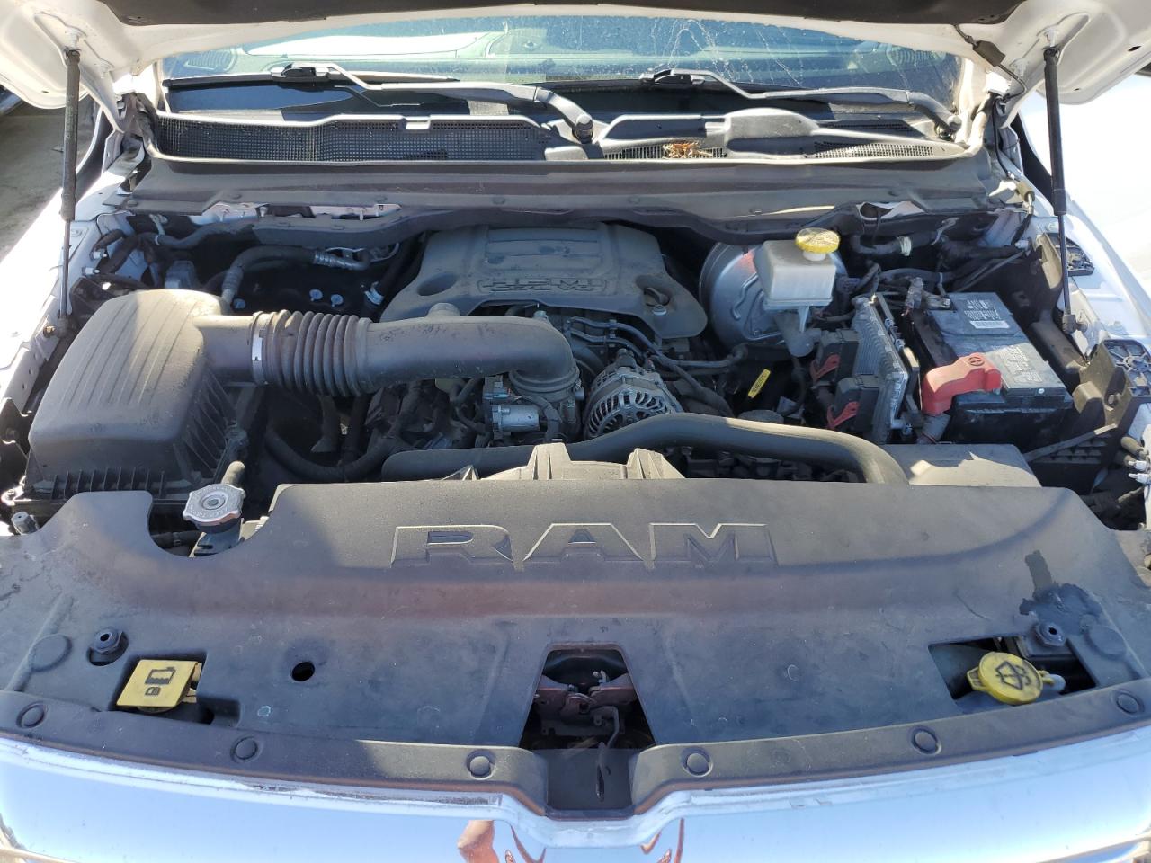 2019 RAM 1500 VIN 1C6SRFKT3KN859198 Copart auction photo, rollover damage thumbnail 11