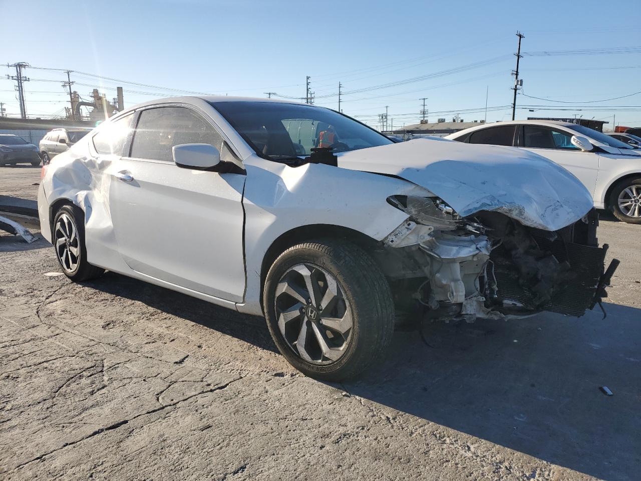 2016 Honda Accord VIN 1HGCT1B36GA003301 Copart auction photo, side / front end damage thumbnail 4