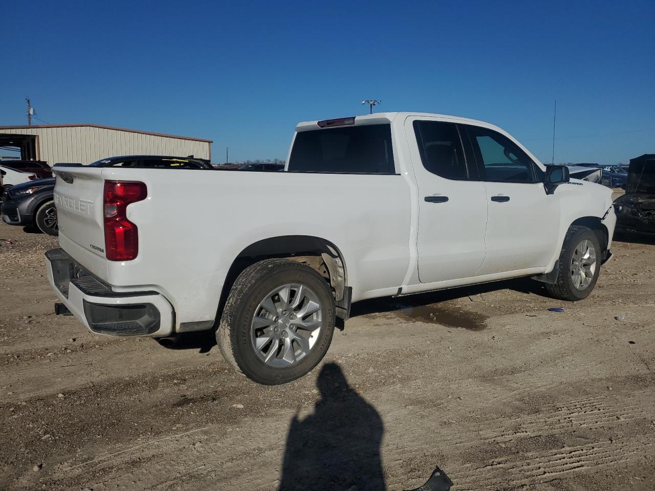 2023 Chevrolet Silverado VIN 1GCRABEKXPZ268649 Copart auction photo, front end damage thumbnail 3