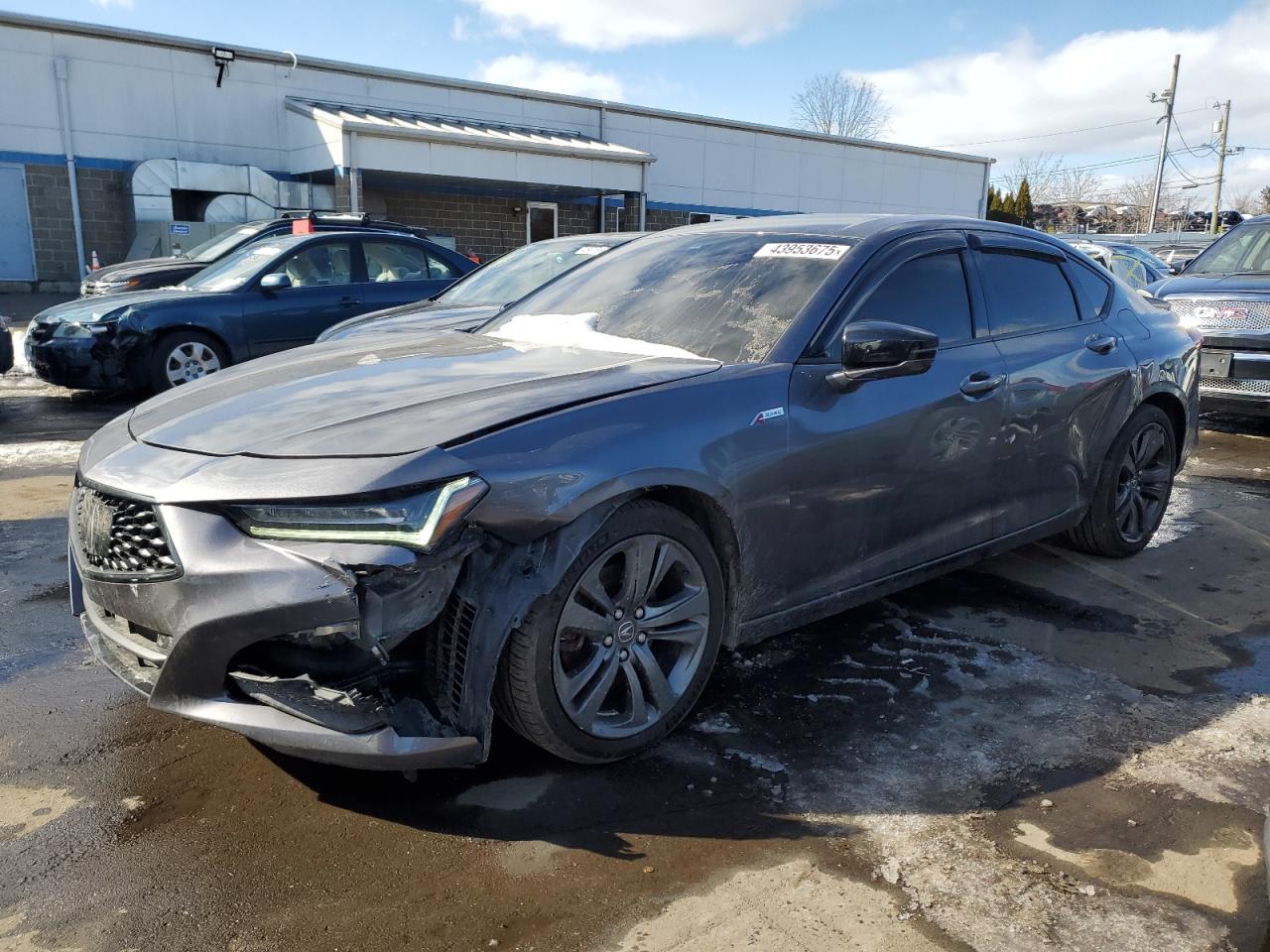 2022 Acura TLX VIN 19UUB6F57NA001439