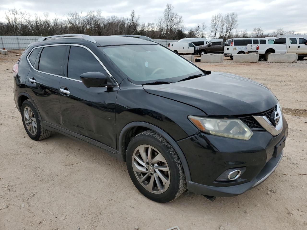 2014 Nissan Rogue VIN 5N1AT2MT3EC787474 Copart auction photo, all over / minor dent/scratches damage thumbnail 4