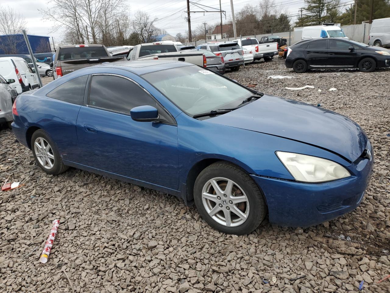 2004 Honda Accord VIN 1HGCM82614A014606 Copart auction photo, front end damage thumbnail 4