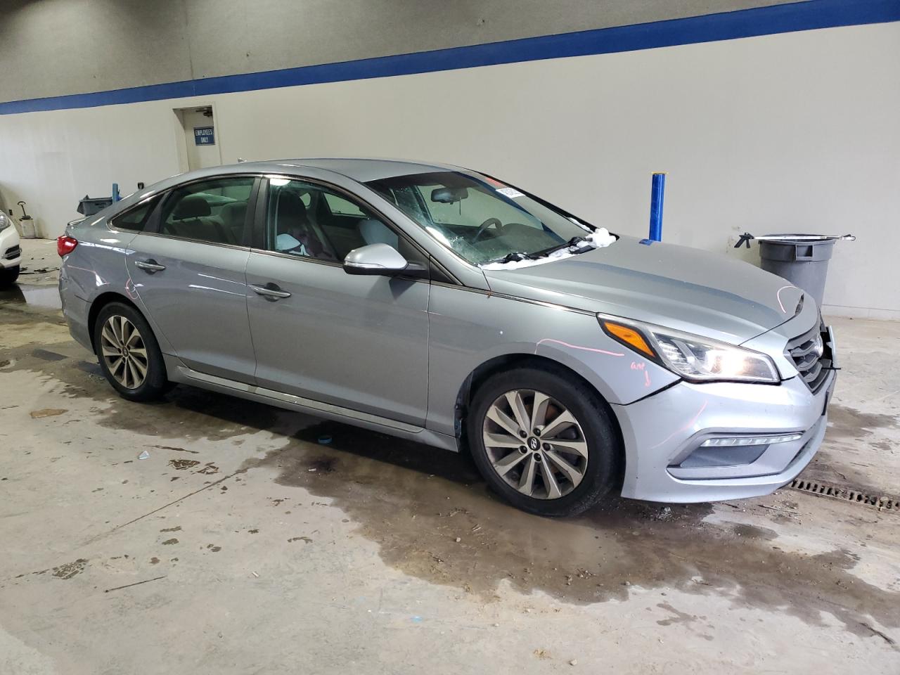 2015 Hyundai Sonata VIN 5NPE34AF8FH109597 Copart auction photo, rear end / front end damage thumbnail 4