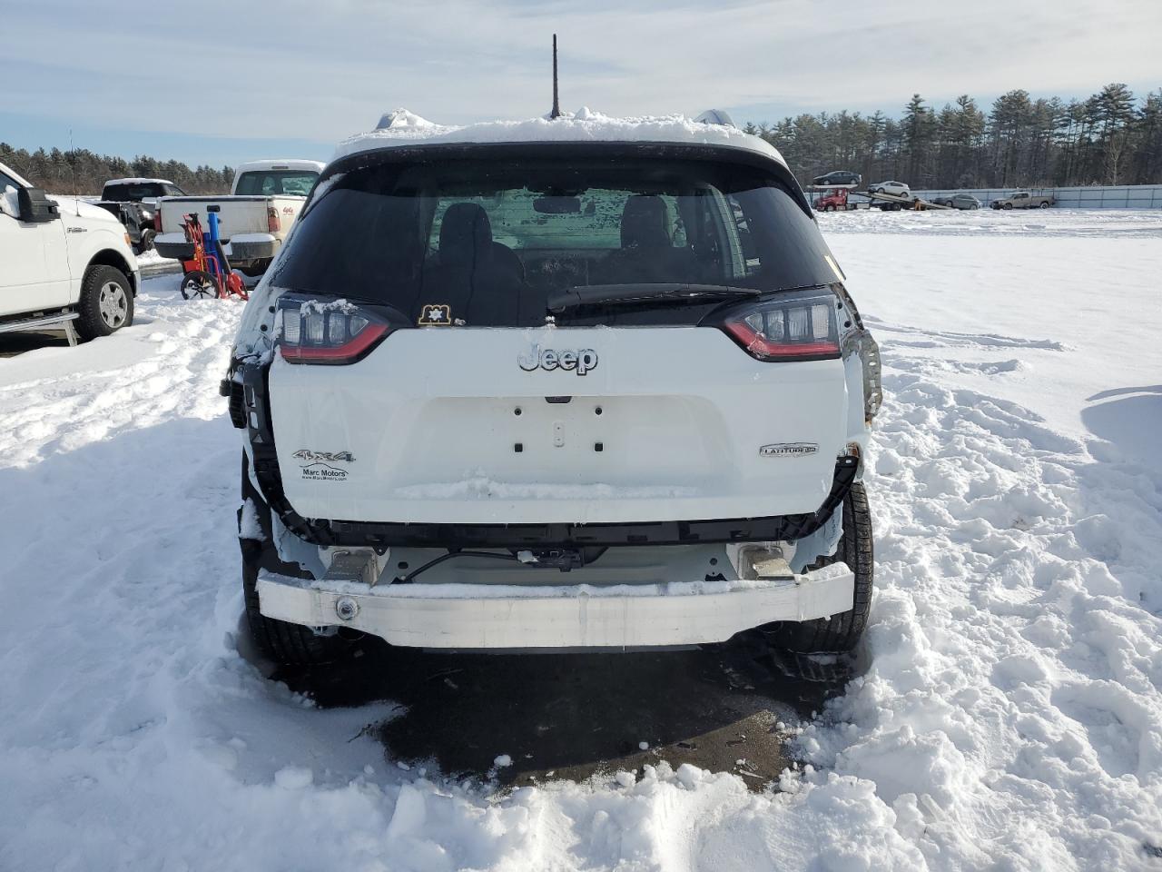 2021 Jeep Grand Cherokee VIN 1C4PJMMX9MD205583 Copart auction photo, rear end / partial repair damage thumbnail 6