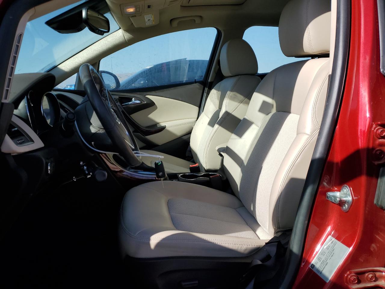 2014 Buick Verano VIN 1G4PR5SK3E416935 Copart auction photo, rear end damage thumbnail 7