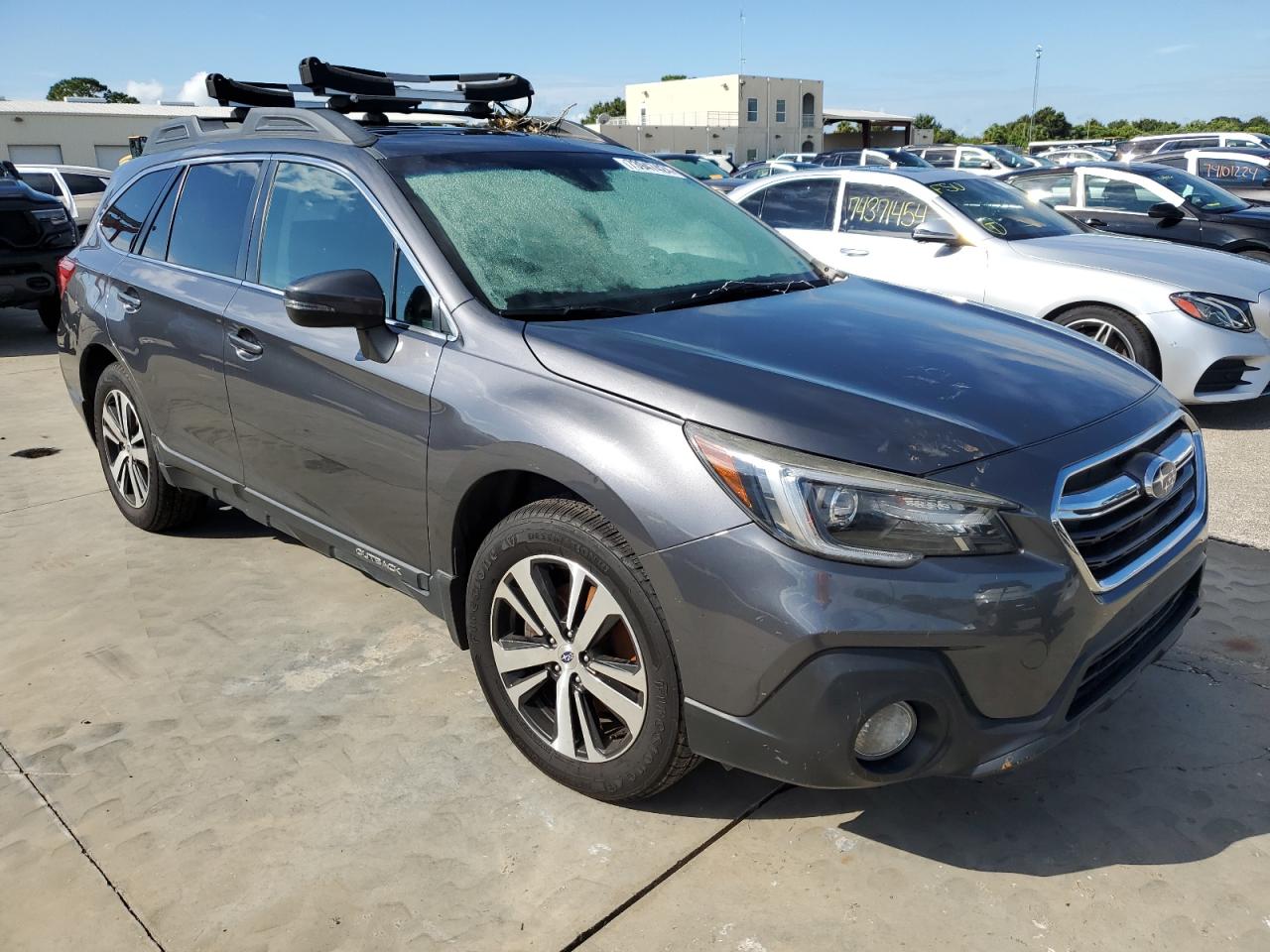 2018 Subaru Outback VIN 4S4BSANC6J3237292 Copart auction photo, water/flood damage thumbnail 4