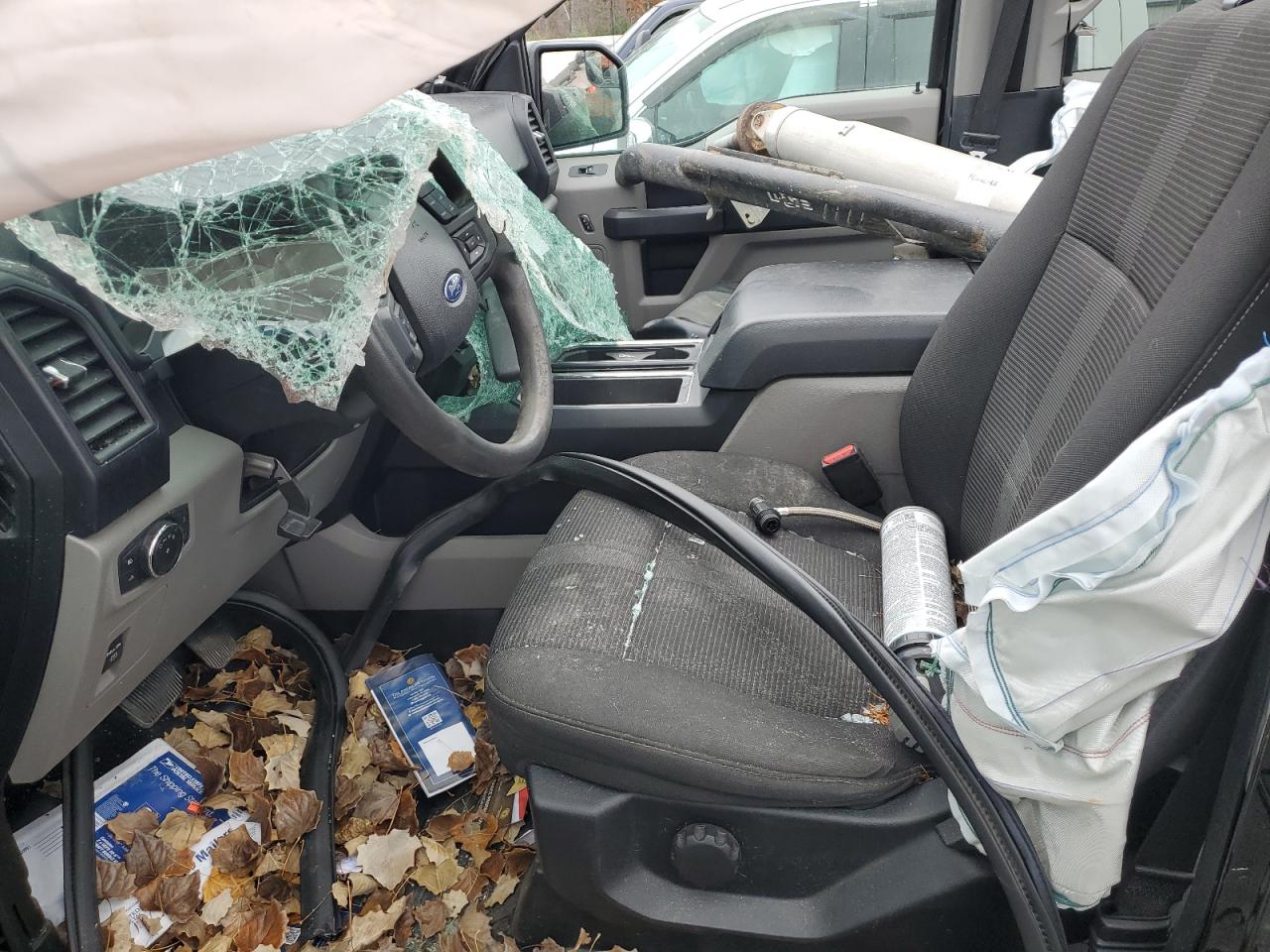 2017 Ford F-150 VIN 1FTEW1EP0HFA79615 Copart auction photo, rollover / all over damage thumbnail 7