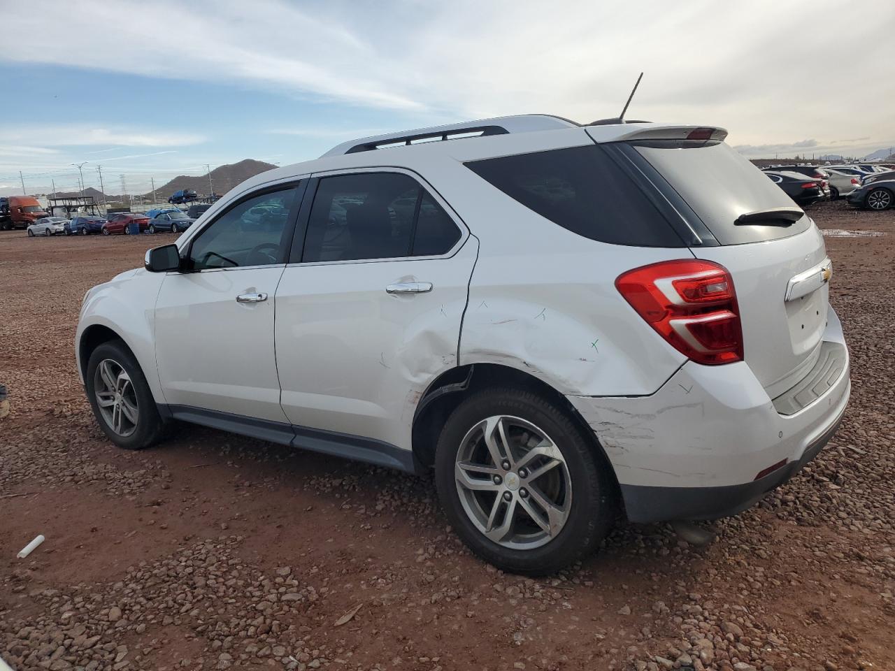 2016 Chevrolet Equinox VIN 2GNALDEK9G1170831 Copart auction photo, rear end / side damage thumbnail 2