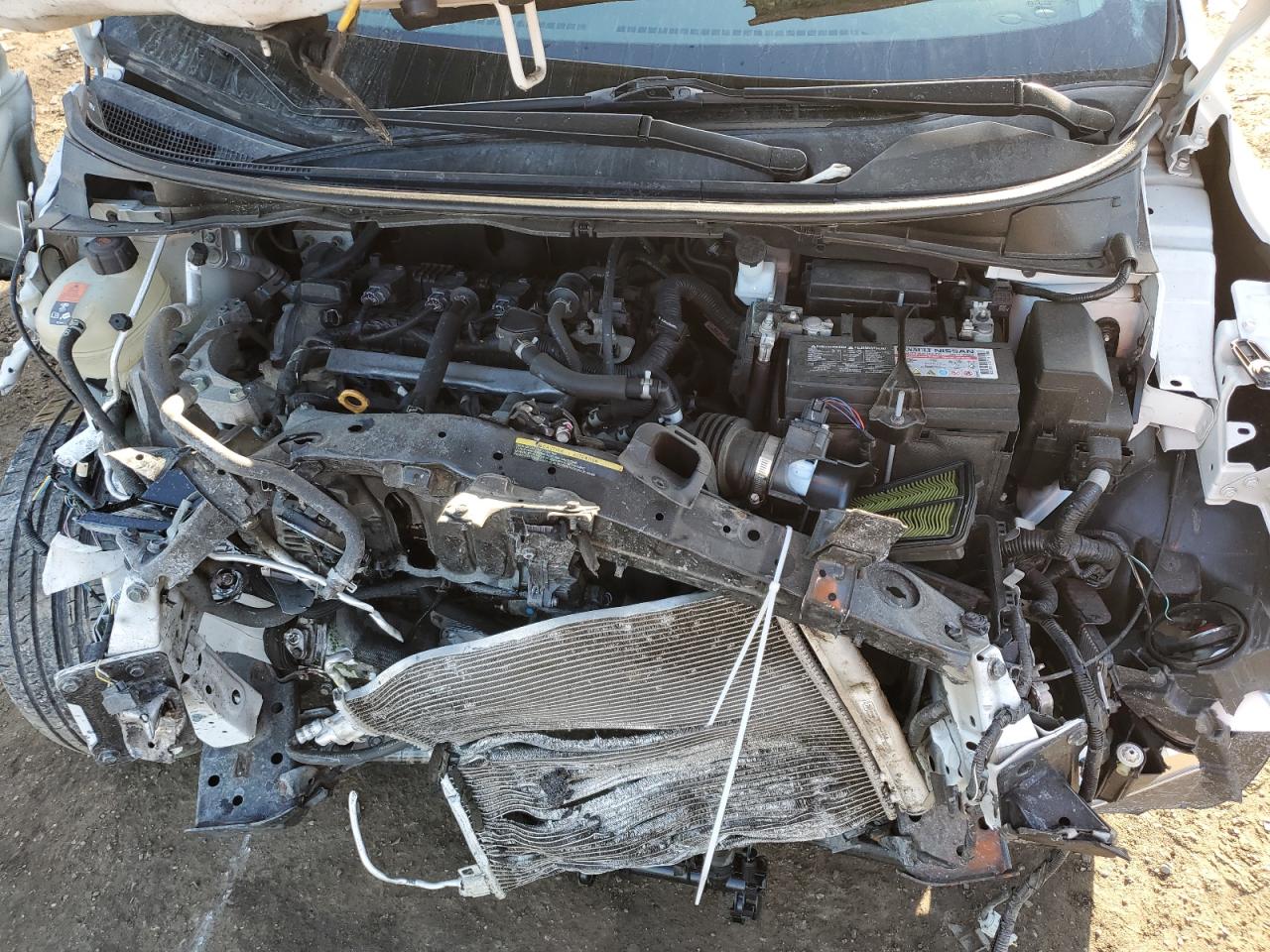 2021 Nissan Versa VIN 3N1CN8EV1ML836400 Copart auction photo, all over damage thumbnail 12