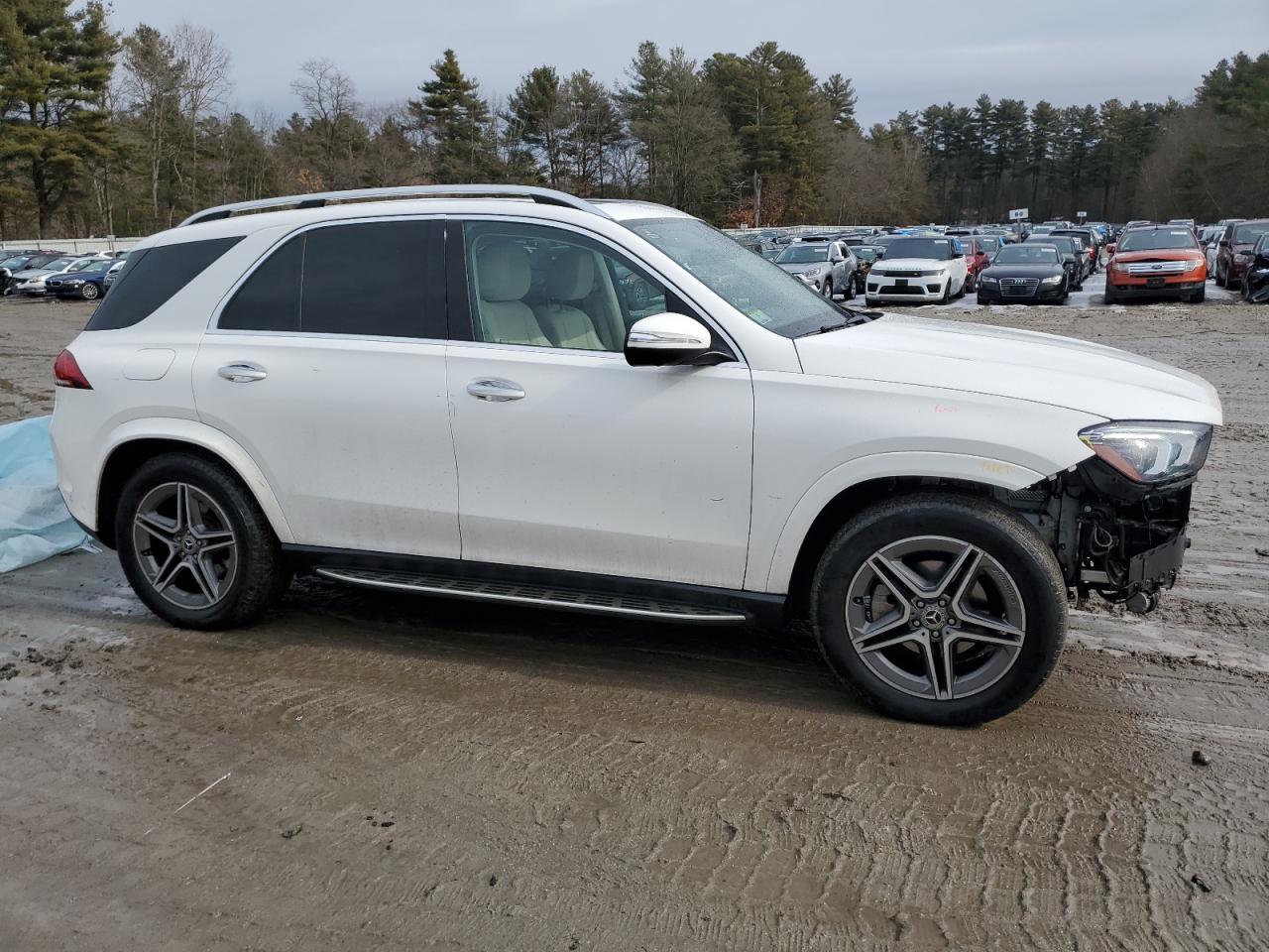 2021 Mercedes-Benz GLE VIN 4JGFB4KB5MA520149 Copart auction photo, front end damage thumbnail 4