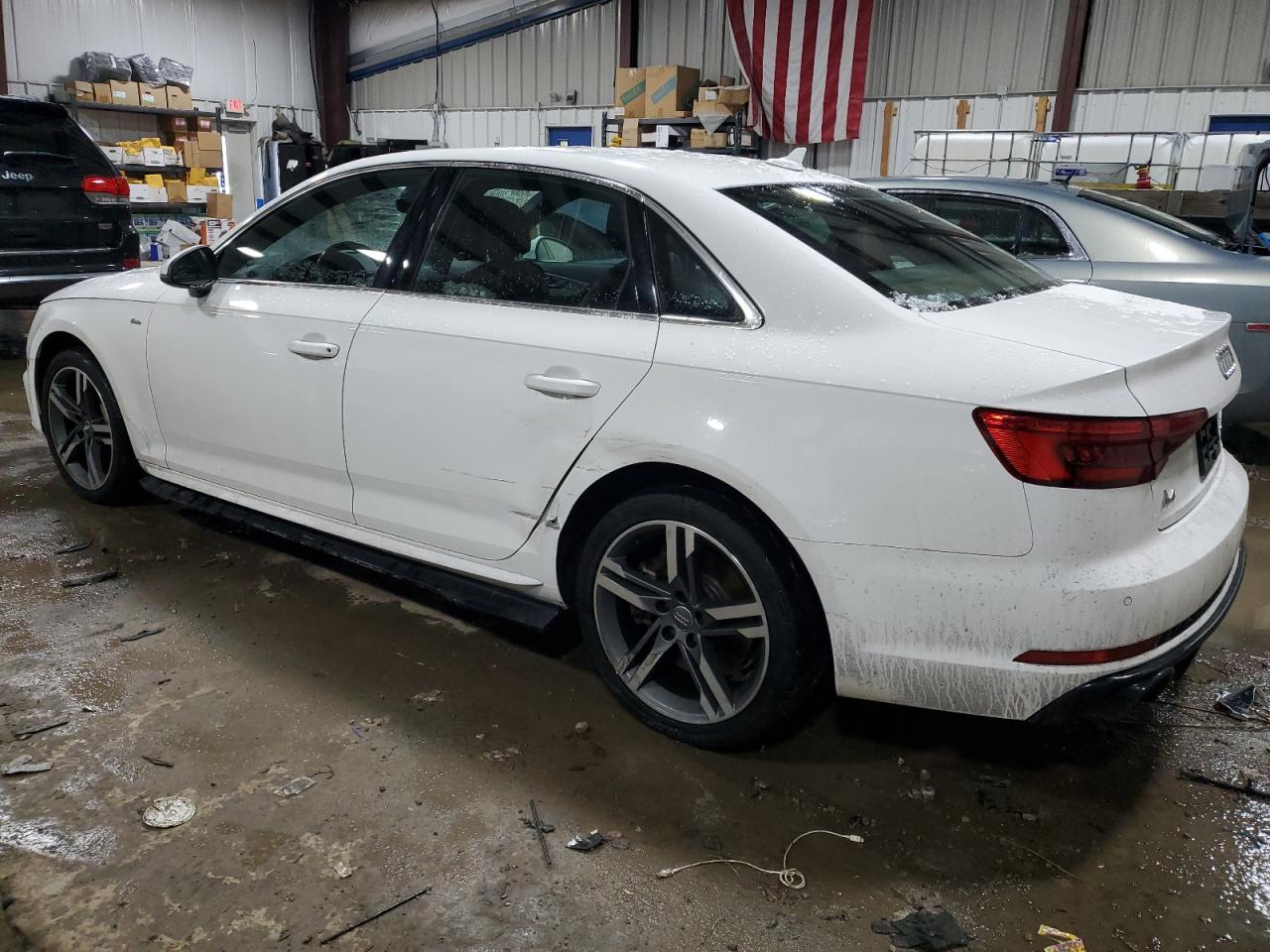 2017 Audi A4 VIN WAUENAF42HN059036 Copart auction photo, side damage thumbnail 2