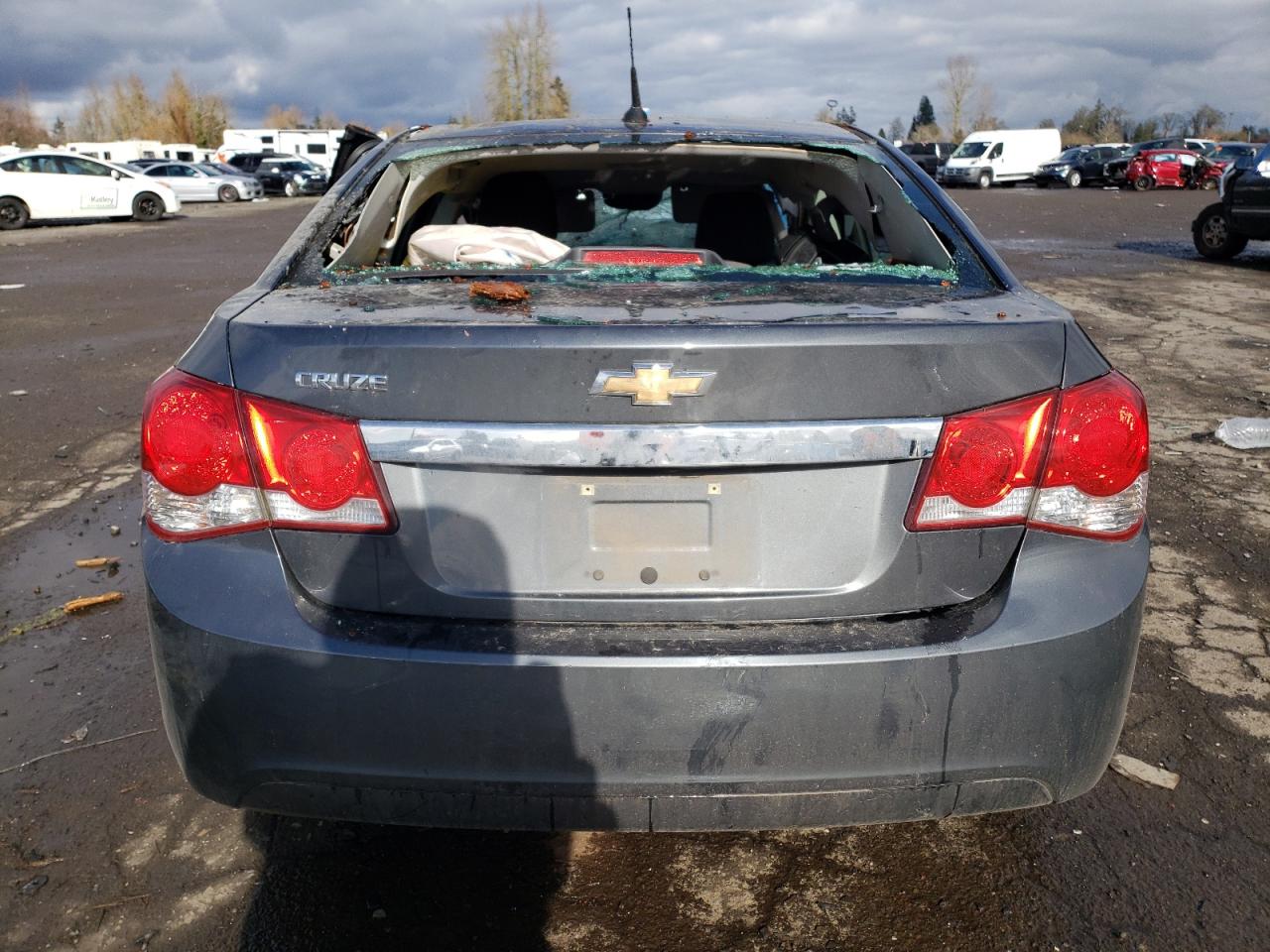2013 Chevrolet Cruze VIN 1G1PB5SG0D7178674 Copart auction photo, all over damage thumbnail 6