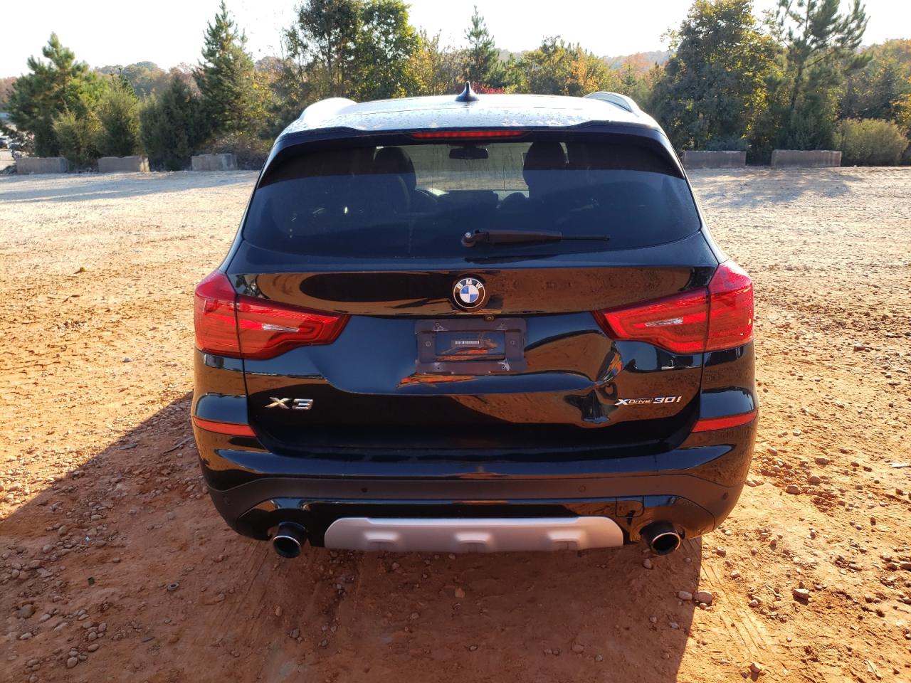 2019 BMW X3 VIN 5UXTR9C58KLD94414 Copart auction photo, rear end damage thumbnail 6