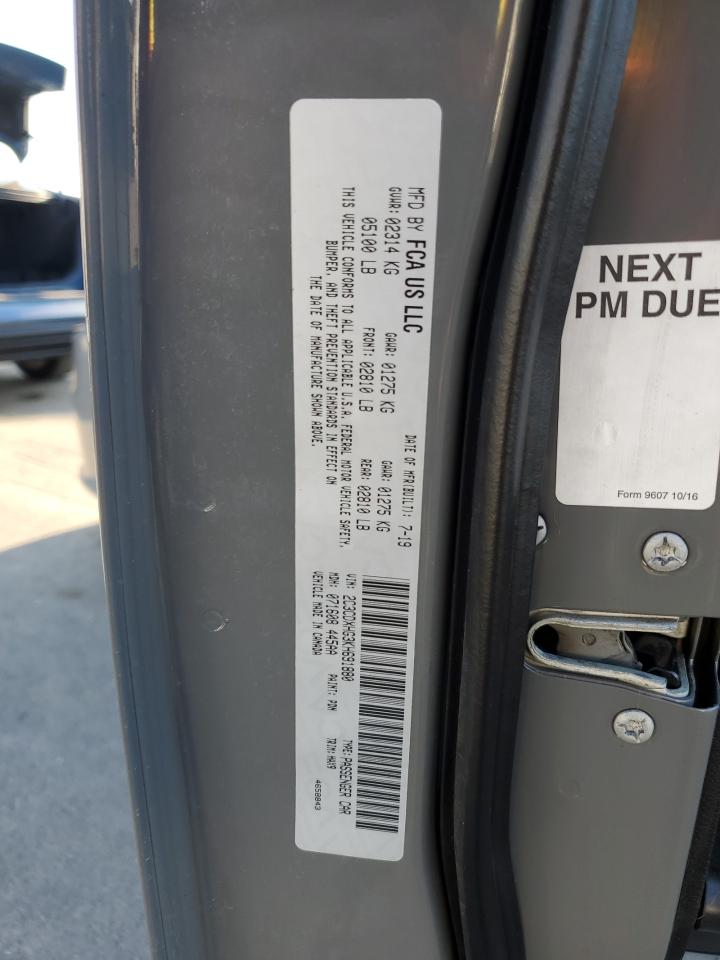 2019 Dodge Charger VIN 2C3CDXHG3KH691880 Copart auction photo, minor dent/scratches damage thumbnail 12