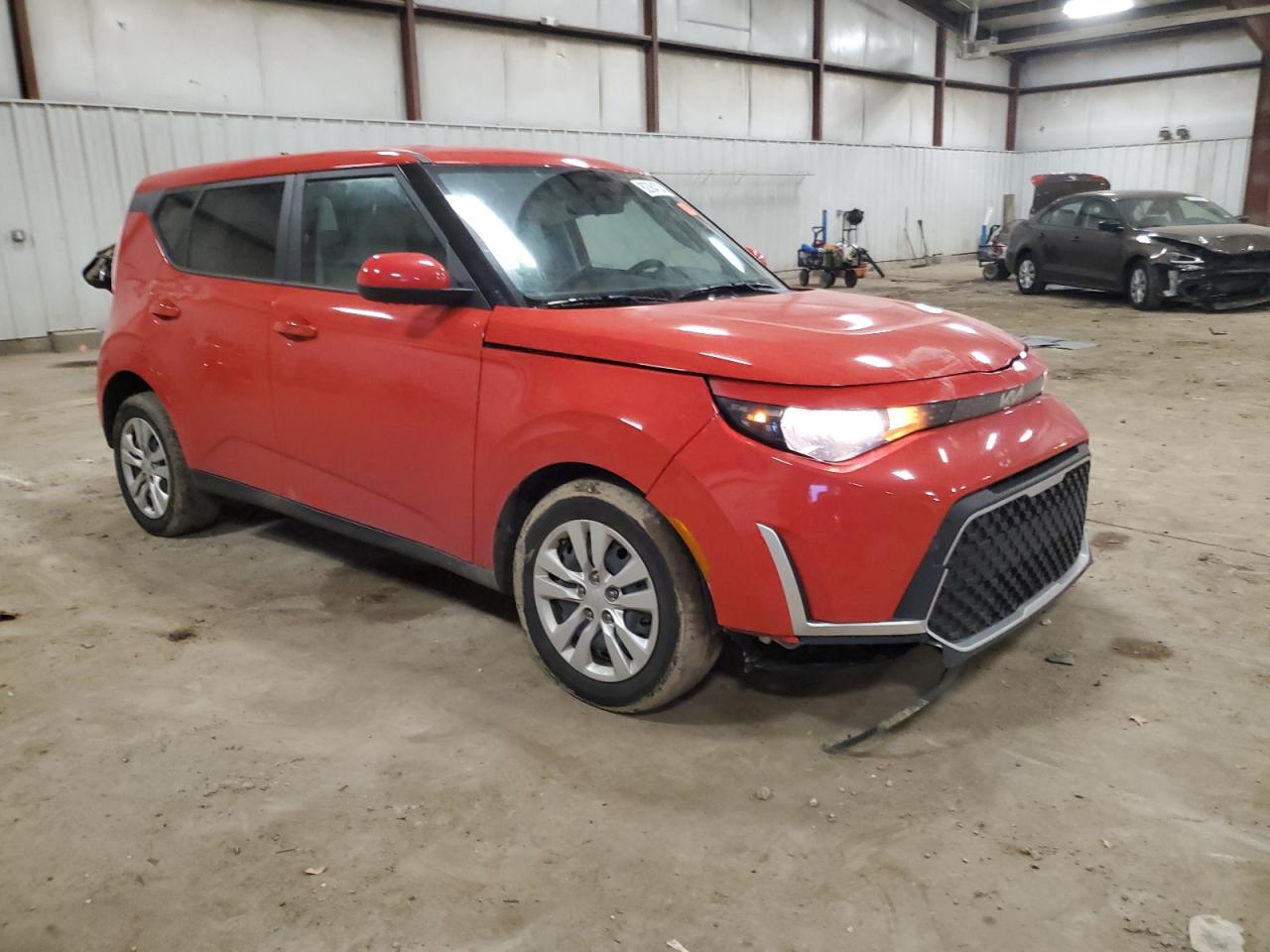 2023 KIA Soul VIN KNDJ23AU6P7205289 Copart auction photo, side / mechanical damage thumbnail 4