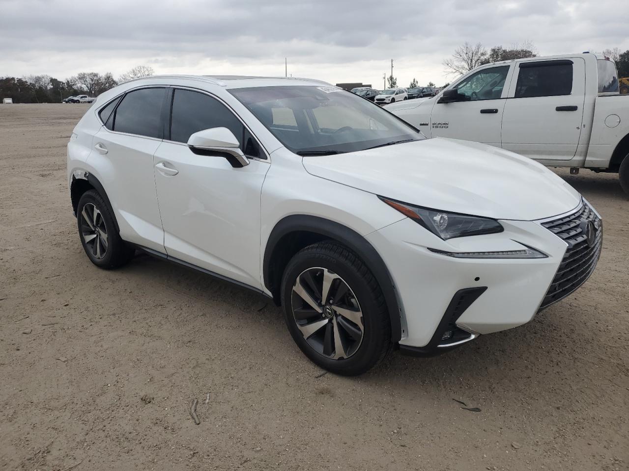 2020 Lexus NX VIN JTJGARBZ1L5006793 Copart auction photo, all over damage thumbnail 4