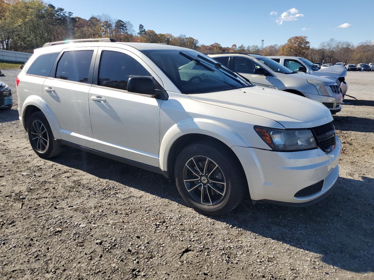 2018 Dodge Journey VIN 3C4PDCAB0JT275005 Copart auction photo, front end / minor dent/scratches damage thumbnail 4