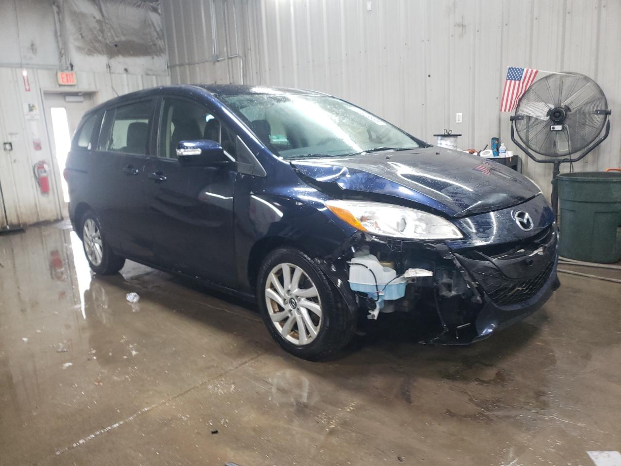 2015 Mazda 5 VIN JM1CW2BL1F0189068 Copart auction photo, front end / minor dent/scratches damage thumbnail 4