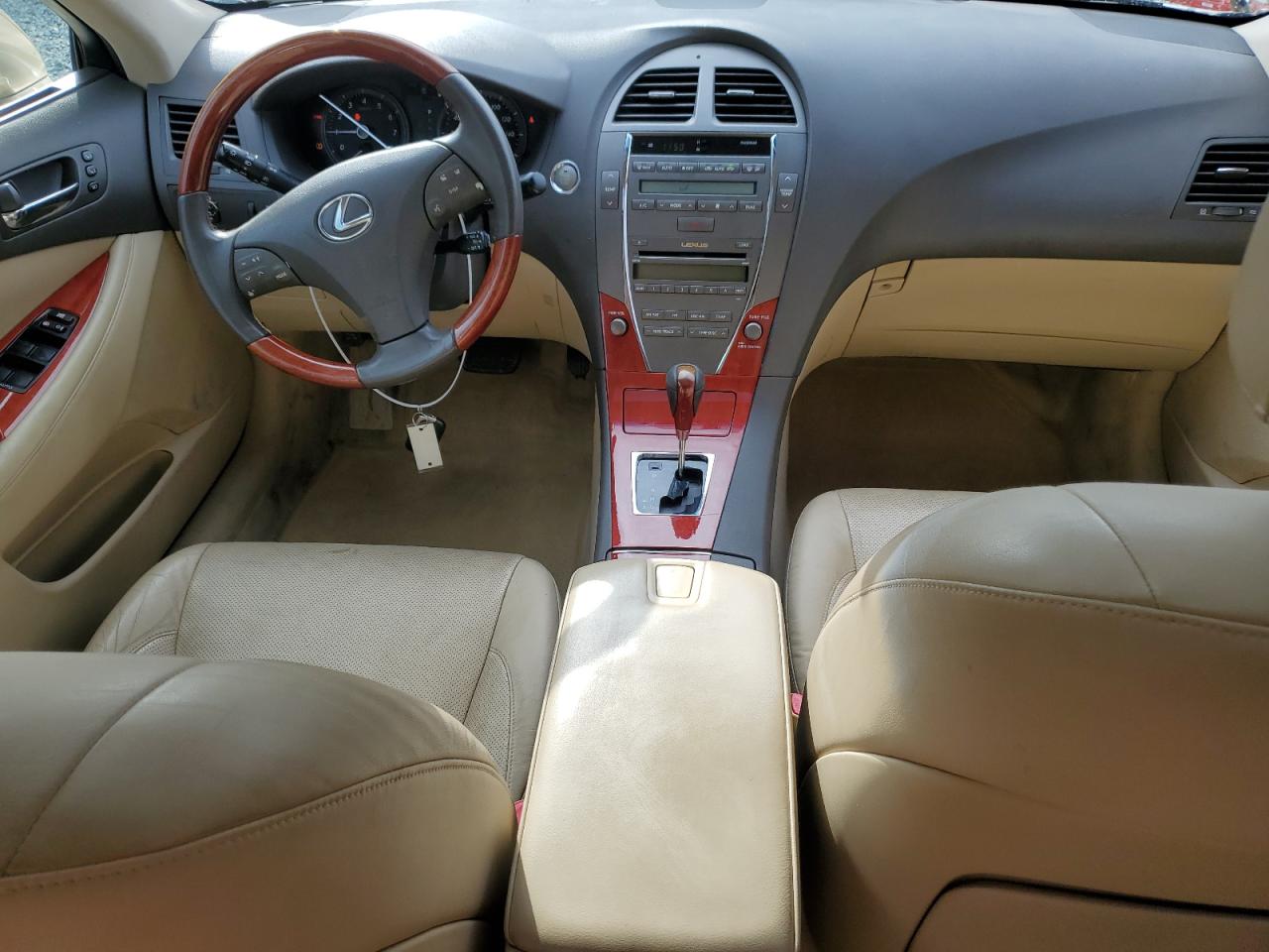 2007 Lexus ES VIN JTHBJ46G272130280 Copart auction photo, front end / side damage thumbnail 8
