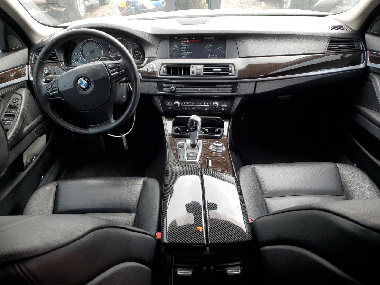 2013 BMW 5er VIN WBAXH5C50DDW14988 Copart auction photo, mechanical damage thumbnail 8