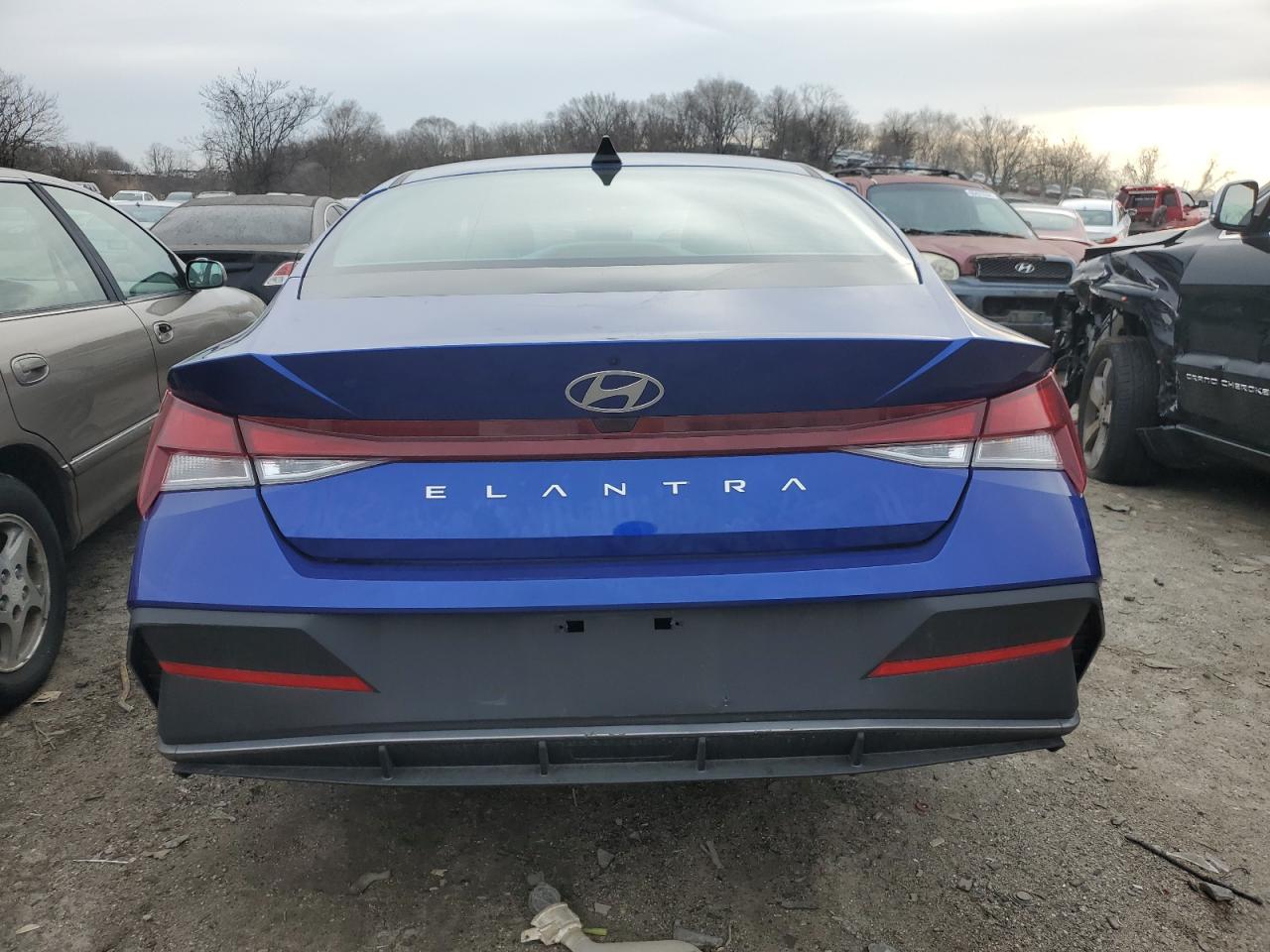 2024 Hyundai Elantra VIN KMHLL4DG9RU729411 Copart auction photo, all over / minor dent/scratches damage thumbnail 6