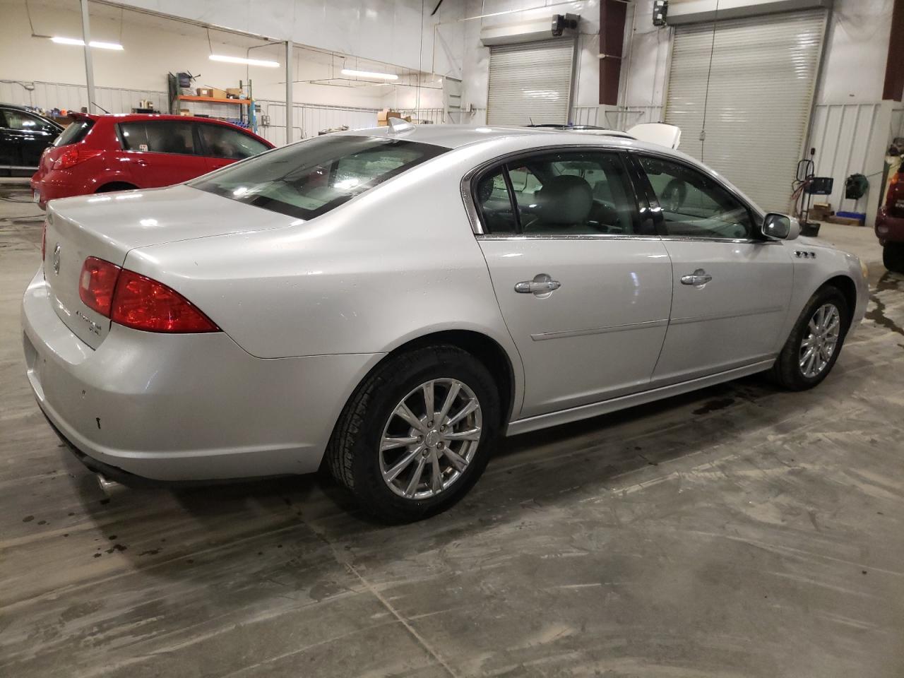 2011 Buick Lucerne VIN 1G4HJ5EMXBU114104 Copart auction photo, front end / all over damage thumbnail 3