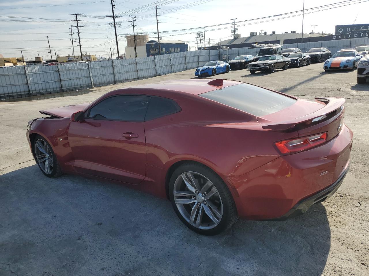 2016 Chevrolet Camaro VIN 1G1FH1R77G0153714 Copart auction photo, front end damage thumbnail 2